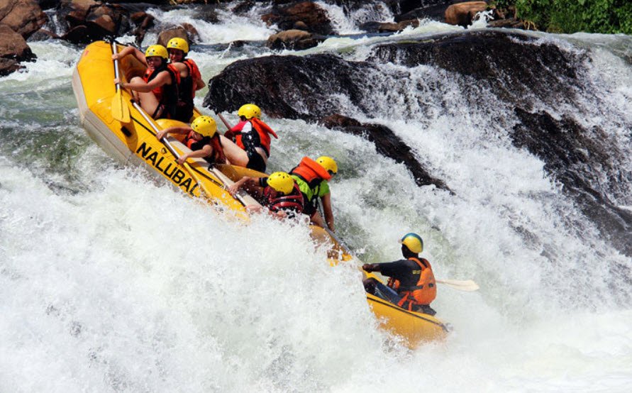 White Water Rafting on the Nile, Jinja, Eastern Uganda, Uganda